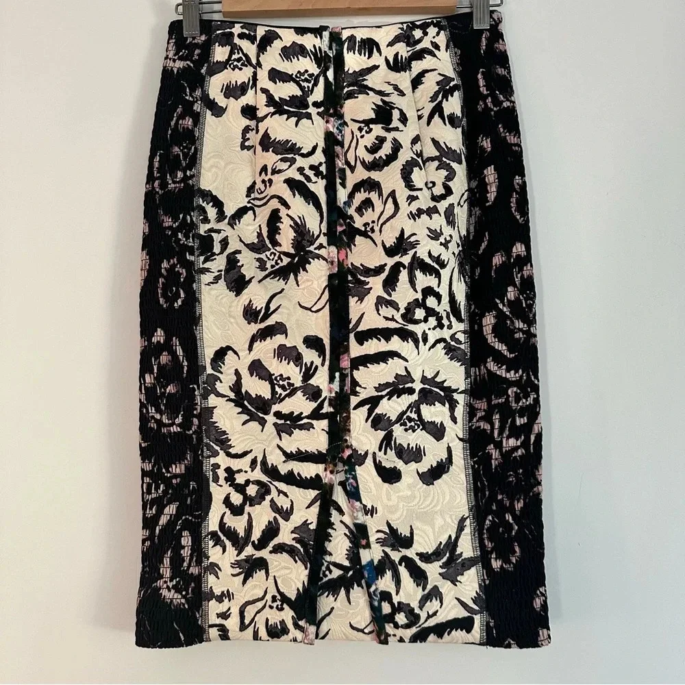 Anthropologie Beguile by Byron Lars Paillette Pencil Skirt | Size 2